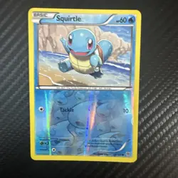 Pokemon TCG Squirtle Black & White 24/135 Reverse Holo Common NM - Image 1