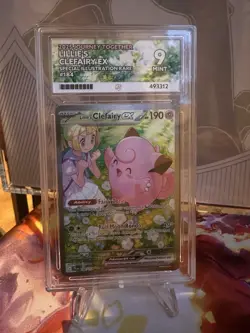 Pokemon TCG Lillie's Clefairy EX Sir Ace 9 Mint Card 184/159 Journey Together - Image 1