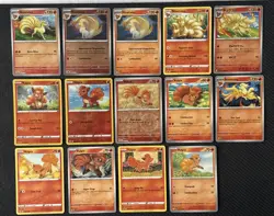 14x Pokemon Card Vulpix & Ninetales Bundle Mixed Set Near mint No dups (B) - Image 1