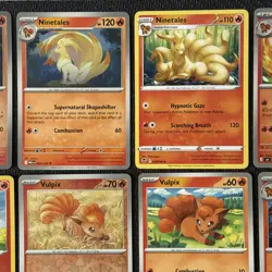 14x Pokemon Card Vulpix & Ninetales Bundle Mixed Set Near mint No dups (B) - Image 3