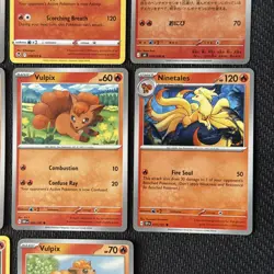 14x Pokemon Card Vulpix & Ninetales Bundle Mixed Set Near mint No dups (B) - Image 5