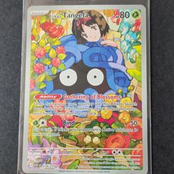 Pokemon TCG Erika’s Tangela Hyper Rare Full Art Holo EN 2026 218/217 80HP - Image 1