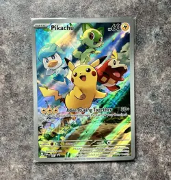 2023 Pikachu Scarlet & Violet Promo 027 (SEALED) - Image 1