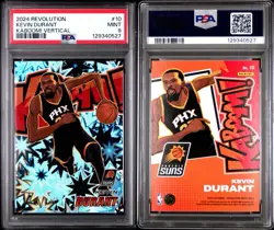 2024-25 Panini Revolution Kaboom! Vertical Kevin Durant #10 PSA 9 - Image 3