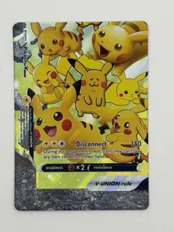 Pikachu V-Union -SWSH: Sword & Shield Promo Cards SWSH141 Holo - Image 1
