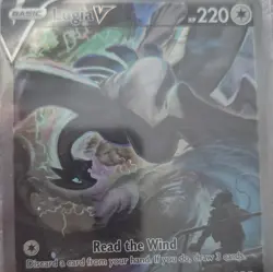 Pokemon TCG Lugia V SWSH301 Holo Promo 220 HP English Basic V Card - Image 1