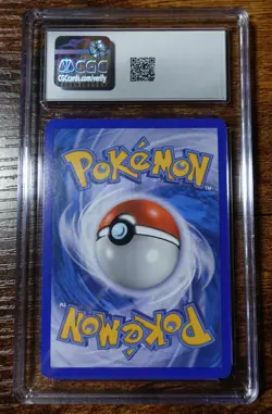 Scizor 7/90 Holo CGC 8.5 Undaunted Holobleed SWIRL Pokemon Card Graded - Image 2