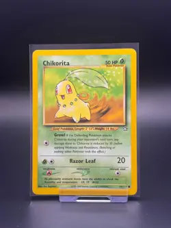 Chikorita 54/111 Neo Genesis LP Pokemon Card TCG Vintage WOTC - Image 1