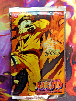 Naruto "Curse of the Sand" 9-Card Sealed Booster Pack X1 - Image 1