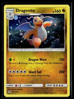 Miscellaneous Cards & Products #096/149 Dragonite - Image 1