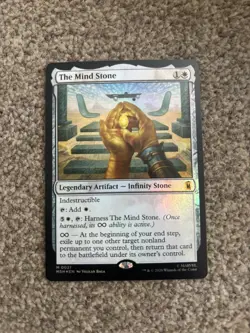MTG: Magic the Gathering - The Mind Stone M 0021 Foil - Marvel Super Heroes - Image 1