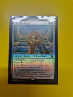 MTG: Magic the Gathering - The Mind Stone M 0021 Foil - Marvel Super Heroes - Image 1