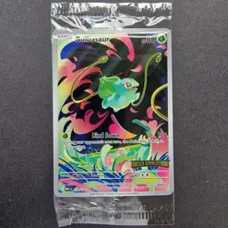 Bulbasaur 133/132 Mega Evolution Stamped Promo Sealed Mega Evolution Pokemon TCG - Image 1