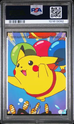 PSA 9 Arbok #4 - Topps Pokemon TV 2000 - Animation Series 2 Stick-Ons MINT - Image 2