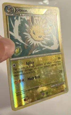 Jolteon - 45/95 - Uncommon - Reverse Holo PL/MP, English Pokemon Call of Legends - Image 2
