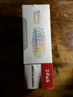 Pokemon Prismatic Evolutions COSTCO 2-pack ETB Elite Trainer Box, Booster Bundle - Image 4