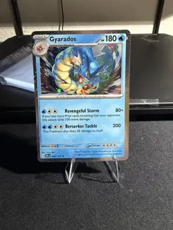 Pokemon Gyarados Holo Rare Paldea Evolved, 043/193 Near Mint - Image 1