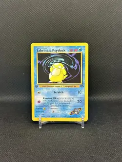 Sabrina's Psyduck 99/132 Common Gym Challenge Pokemon 1st Edition NM - Image 1