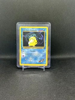 Sabrina's Psyduck 99/132 Common Gym Challenge Pokemon 1st Edition NM - Image 3