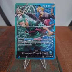 Roronoa Zoro & Sanji - ST12-001 - Leader - English - Near Mint - One Piece CCG - Image 1