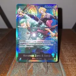 Roronoa Zoro & Sanji - ST12-001 - Leader - English - Near Mint - One Piece CCG - Image 2