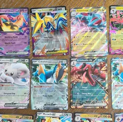 Pokemon TCG EX 27 Card Lot From Modern Sets With Tin - Image 5