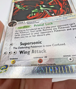 Vintage Pokemon Aerodactyl ex (94/100 Sandstorm Holo Rare) 2003 Light Play - Image 3