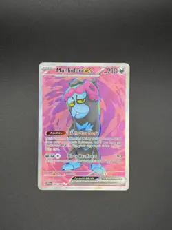 Pokemon Cards Munkidori EX 083/064 Shrouded Fable NM Holo - Image 1