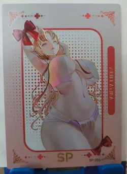 Asuna Yuuki SAO SP Card Goddess Story Goddess of Power CCG Waifu Anime SP-006 - Image 2