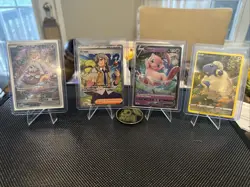 Holo/Full Art Pokemon Lot Mew🔥Greavard🔥Arven🔥Mareep - Image 1