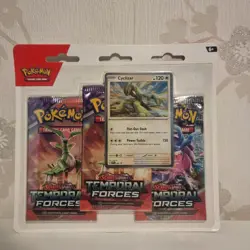 Pokemon : Temporal Forces ⚡3 Pack Blister [ SEALED ] - Image 2