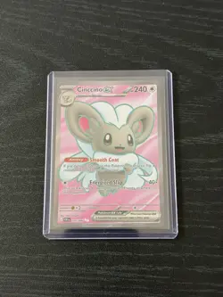 Pokemon TCG Cinccino Full Art 105/086 Chaos Rising Ultra Rare NM - Image 1