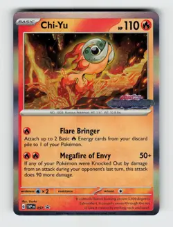 Chi-Yu (Prerelease) 057 - Pokemon - Scarlet & Violet Promo - Holo Promo - NM - Image 1