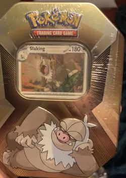 Pokemon TCG Triple Whammy Tins Tyranitar Darkrai Slaking 6 Tins Unopened Sealed - Image 2