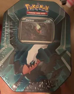 Pokemon TCG Triple Whammy Tins Tyranitar Darkrai Slaking 6 Tins Unopened Sealed - Image 4