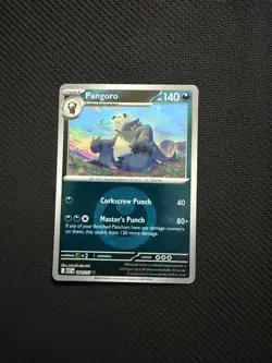 Pangoro (Energy Symbol Pattern) 140/217 Ascended Heroes Pokemon Reverse Holo NM - Image 1