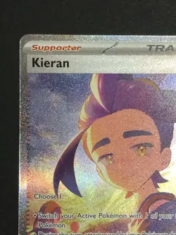 Kieran 174/131 Special Illustration Rare Prismatic Evolutions Pokemon Holo NM/M - Image 2