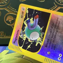 Magnemite 52/147 Aquapolis Pokemon Reverse Holo Lightly Played - - Image 3