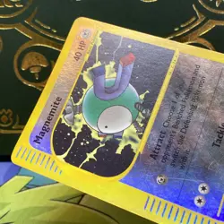 Magnemite 52/147 Aquapolis Pokemon Reverse Holo Lightly Played - - Image 4