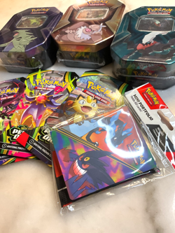 Pokemon TCG Triple Whammy Collectors Tins Slaking Tyranitar Darkrai Lot - Image 4