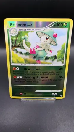 Pokemon Breloom 45/132 Secret Wonders Reverse Holo 2007 Lightly Played - Image 1