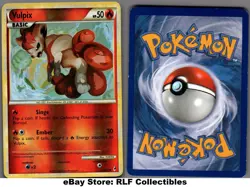 2011 Pokemon, Call of Legends, #75/95 Vulpix, Reverse Holo Common - Image 1