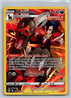 Houndoom TG10/TG30 Holo Brilliant Stars Trainer Gallery Pokemon NM - Image 1