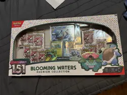 Pokemon TCG SV 151 Blooming Waters Premium Box Promo Oversized - Image 3