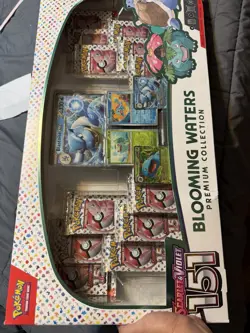 Pokemon TCG SV 151 Blooming Waters Premium Box Promo Oversized - Image 4