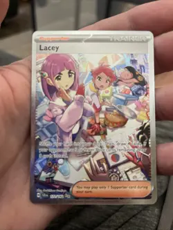 Lacey 172/142 Special Illustration Rare Stellar Crown Pokemon NM - Image 1