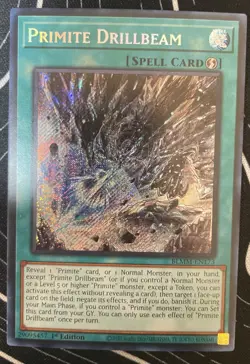 YuGiOh! - Primite Drillbeam BLMM-EN173 Secret Rare 1st Edition NM - Image 1