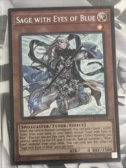Sage with Eyes of Blue LCKC-EN015 Legendary Collection Kaiba Unlimited Secret NM - Image 1