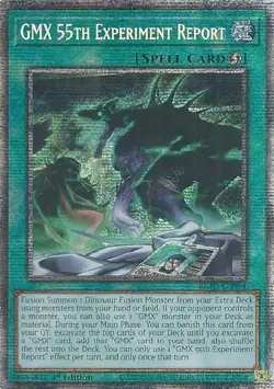Yugioh! GMX 55th Experiment Report - BLZD-EN094 - Starlight Rare - 1st Edition N - Image 1