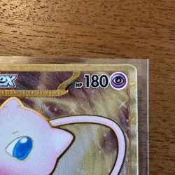 Pokemon TCG 2023 Mew EX Scarlet & Violet 151 UPC Promo METAL Card 205/165 | NM - Image 3